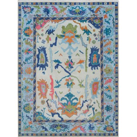 New Persian Design Handmade Wool Rug